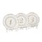 Kate Aspen® Tea Time Vintage Plate Table Numbers (1 to 6)